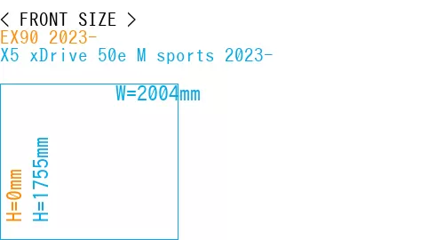 #EX90 2023- + X5 xDrive 50e M sports 2023-